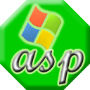 128 x 128 green asp png icon image