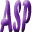 32 x 32 purple asp png icon image