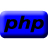  48  x 48 blue php png icon image