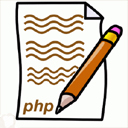 128 x 128 brown php jpg icon image