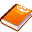 128 x 128 orange php gif icon image
