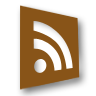 96  x 96 brown rss png icon image