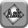 96 x 96 px gray ask png icon image picture pic