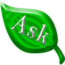 128 x 128 px green ask png icon image picture pic