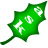  48 x 48 px green ask gif icon image picture pic