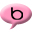  32 x 32 px pink bing png icon image picture pic