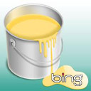 128 x 128 px yellow bing jpg icon image picture pic