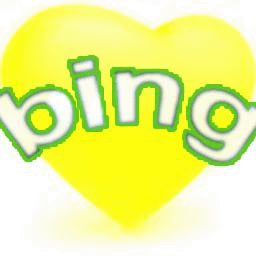 256 x 256 px yellow bing gif icon image picture pic