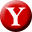  32 x 32 px red yahoo gif icon image picture pic