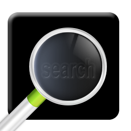 256 x 256 black search png icon image