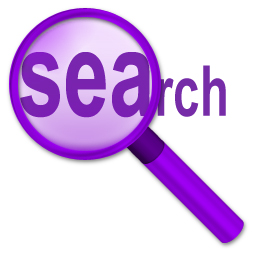256 x 256 purple jpg search icon image