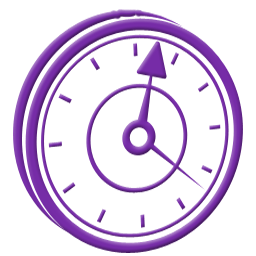 256 x 256 purple gif show icon image