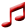 28 x 28 red gif sound icon image