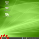 128 x 128 green start jpg icon image