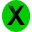  32 x 32 green system gif icon image