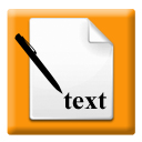 128 x 128 orange text jpg icon image