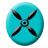 48  x 48 teal this jpg icon image