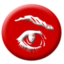 128 x 128 red view jpg icon image
