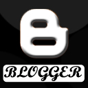 128 x 128 px black blogger png icon image picture pic