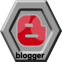 128 x 128 px gray blogger jpg icon image picture pic