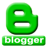 96 x 96 px green blogger gif icon image picture pic