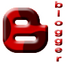 96 x 96 px red blogger png icon image picture pic