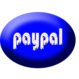 256 x 256 px blue paypal png icon image picture pic