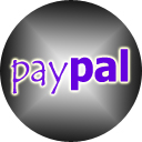 128 x 128 px gray paypal png icon image picture pic