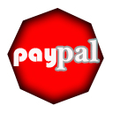 128 x 128 px red paypal gif icon image picture pic