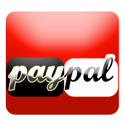 256 x 256 px red paypal gif icon image picture pic