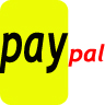 96 x 96 px yellow paypal jpg icon image picture pic