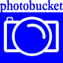 128 x 128 px blue photobucket png icon image picture pic