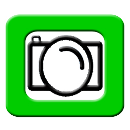 256 x 256 px green photobucket png icon image picture pic