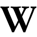 128 x 128 px black wikipedia png icon image picture pic