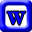  32 x 32 px blue jpg wikipedia icon image picture pic