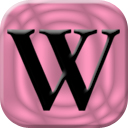 128 x 128 px pink wikipedia jpg icon image picture pic