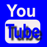 96 x 96 px blue youtube gif icon image picture pic