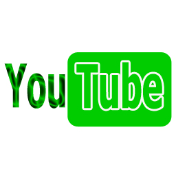 256 x 256 px green youtube png icon image picture pic
