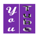 128 x 128 px purple youtube gif icon image picture pic