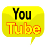 96 x 96 px yellow youtube jpg icon image picture pic