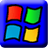  48  x 48 blue windows gif icon image