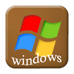 256 x 256 brown jpg windows icon image