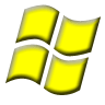 96  x 96 yellow windows gif icon image