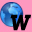  32 x 32 pink jpg word icon image
