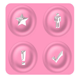 256 x 256 pink www png icon image